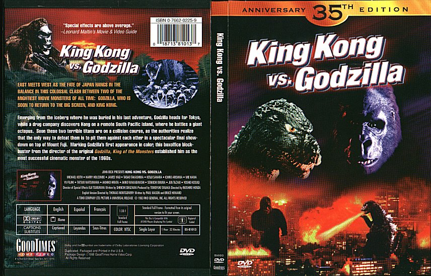 Kingkong vs Godzilla